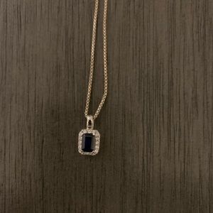 Blue Sapphire necklace